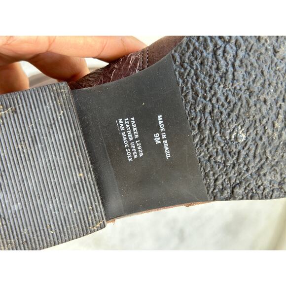 Matisse by Free People Women’s 9M Parker 12929 Brown Distressed Leather Boots - Picture 8 of 9